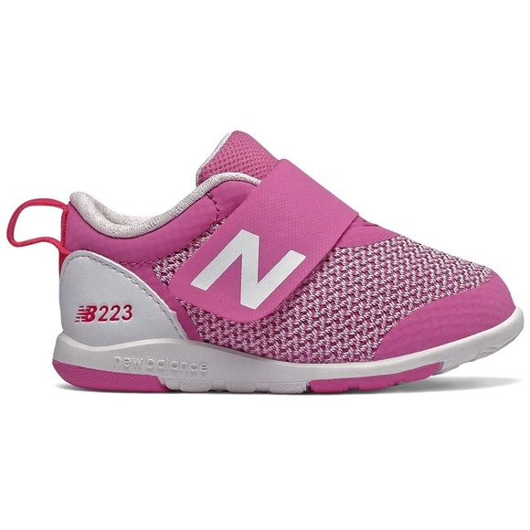 pink new balance toddler shoes